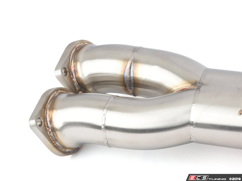 F87 M2 Competition Mid Pipe - Non-Resonated