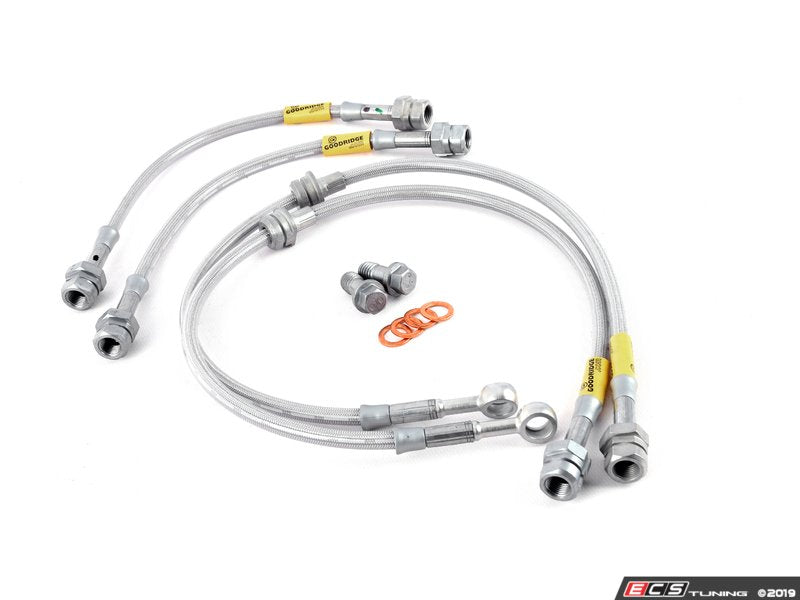 G-Stop Stainless Steel Brake Line Kit - Front & Rear