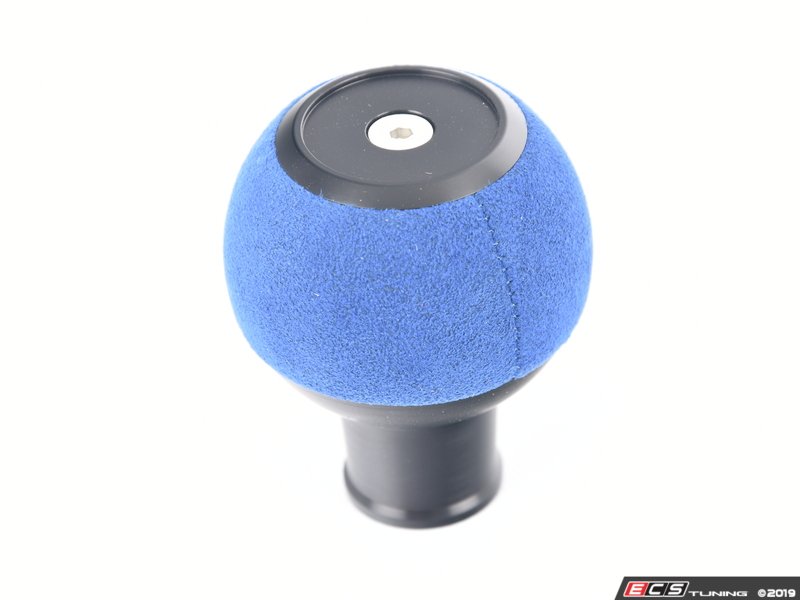 BFI Heavy Weight Shift Knob - Blue Alcantara / Black Anodized