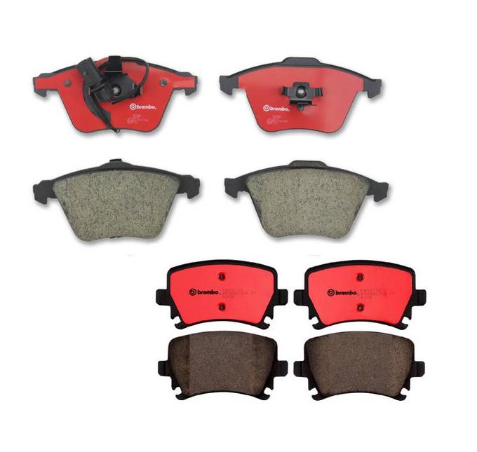 Audi Brembo Brake Kit – Pads Front and Rear (Ceramic) 8E0698451J – Brembo 1555401KIT