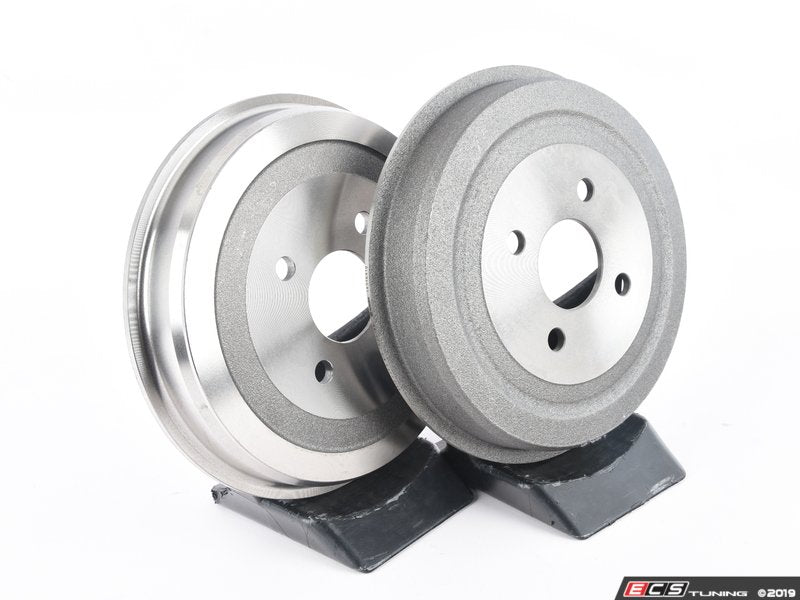 Rear Brake Drums - Pair