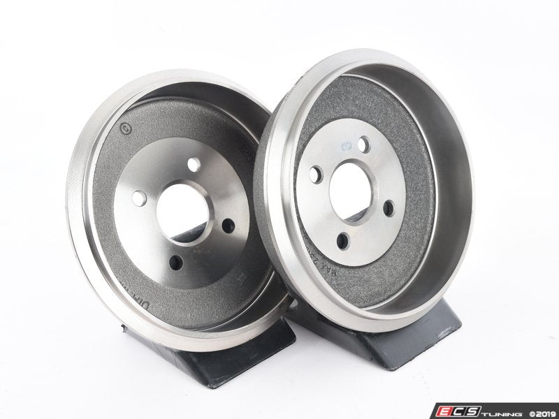 Rear Brake Drums - Pair