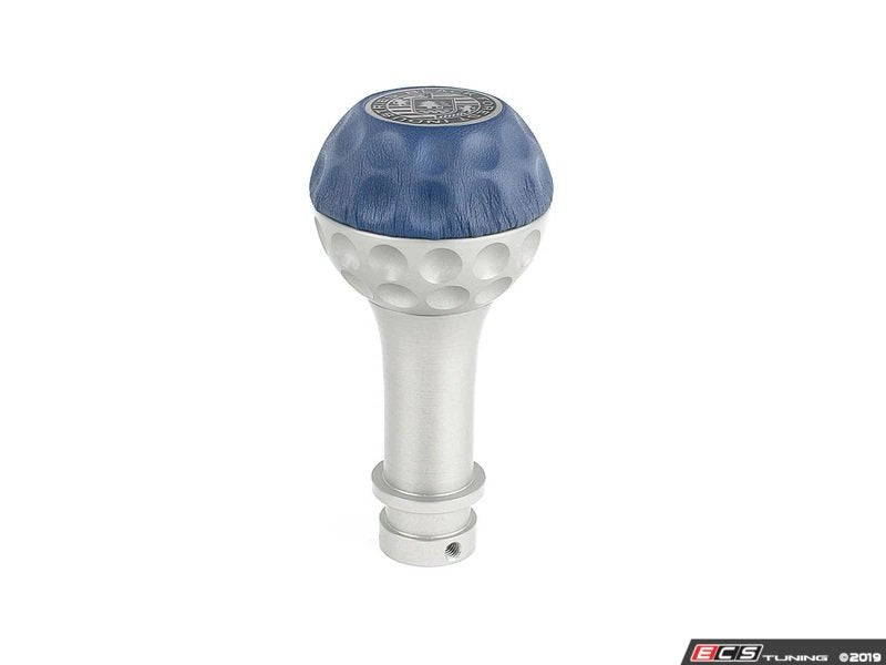 BFI GSB Heavy Weight Shift Knob - Maritime Blue Nappa Leather