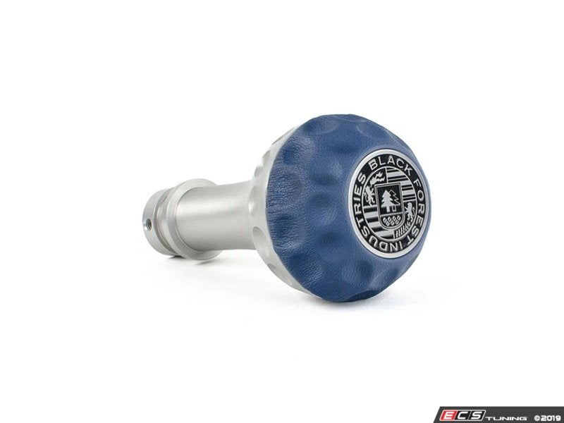 BFI GSB Heavy Weight Shift Knob - Maritime Blue Nappa Leather