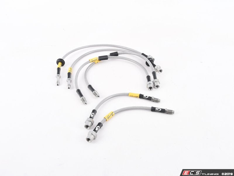 G-Stop Stainless Steel Brake Line Kit - Front & Rear