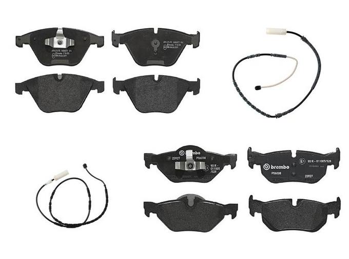 Brembo Brake Pads Kit –  Front and Rear (Low-Met)