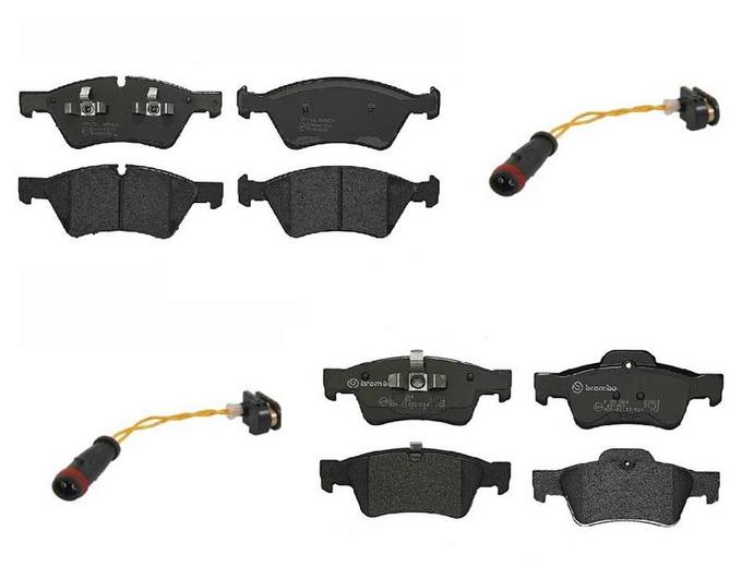 Brembo Brake Pads Kit –  Front and Rear (Low-Met)