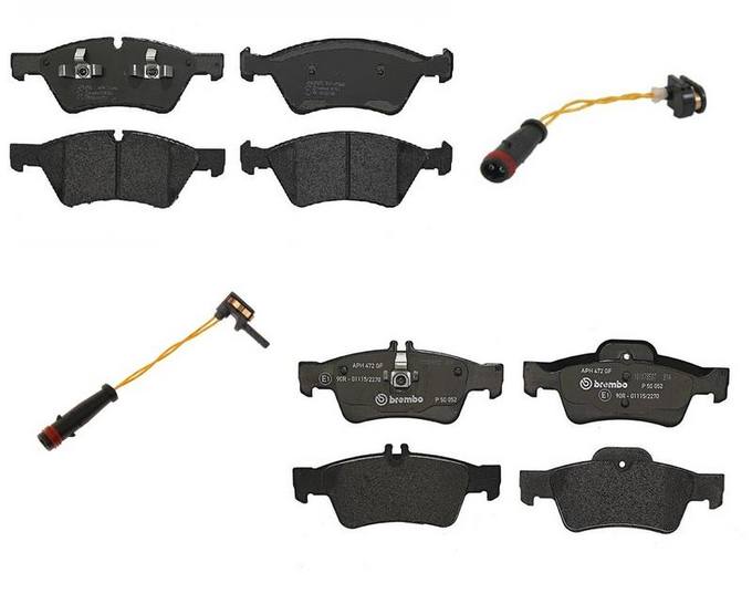 Brembo Brake Pads Kit –  Front and Rear (Low-Met)