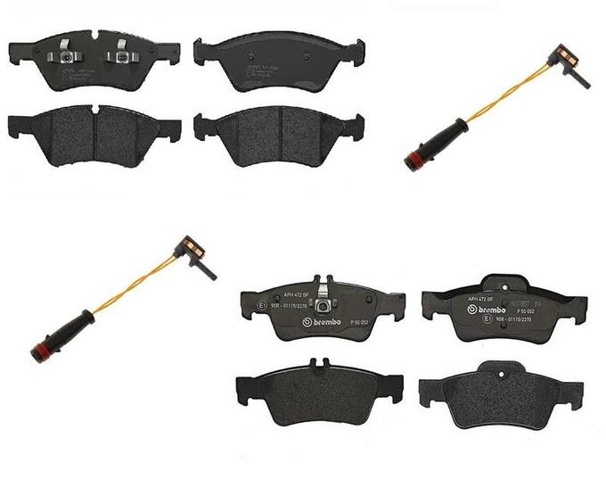 Brembo Brake Pads Kit –  Front and Rear (Low-Met)