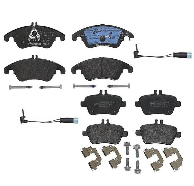 Brembo Brake Pads Kit –  Front and Rear (Low-Met)