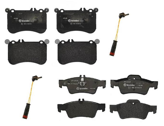 Brembo Brake Pads Kit –  Front and Rear (Low-Met)