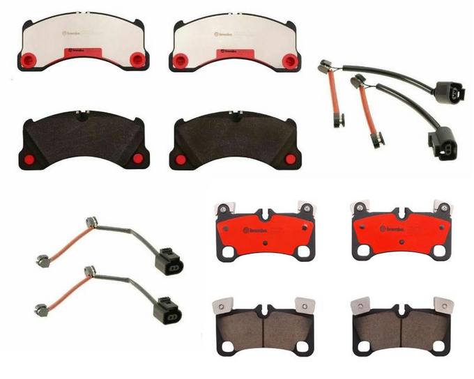 Porsche Brakes Kit – Brembo Pads Front and Rear (Ceramic) 95561236571 – Brembo 1557985KIT