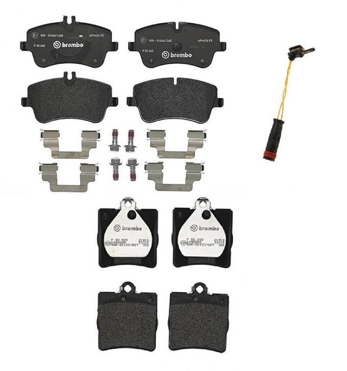 Brembo Brake Pads Kit –  Front and Rear (Low-Met)