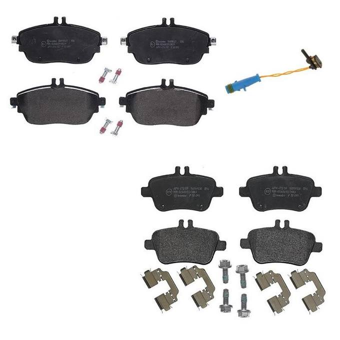 Brembo Brake Pads Kit –  Front and Rear (Low-Met)