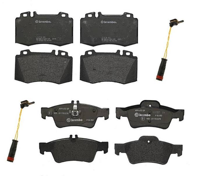 Brembo Brake Pads Kit –  Front and Rear (Low-Met)