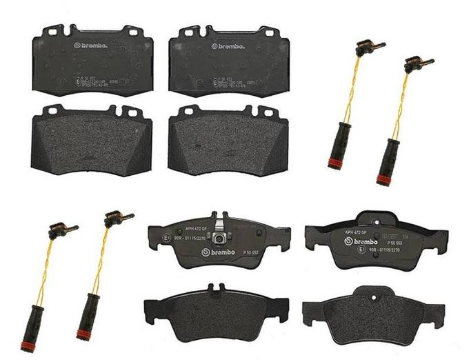 Brembo Brake Pads Kit –  Front and Rear (Low-Met)