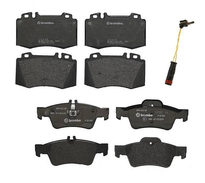 Brembo Brake Pads Kit –  Front and Rear (Low-Met)