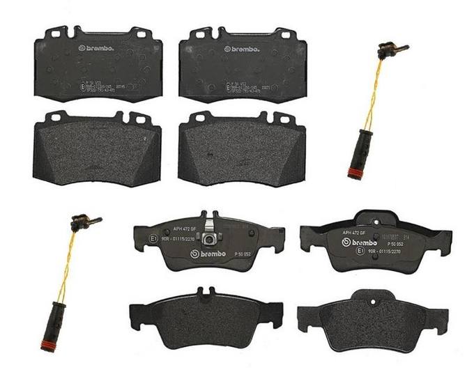 Brembo Brake Pads Kit –  Front and Rear (Low-Met)