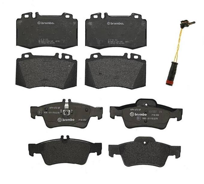 Brembo Brake Pads Kit –  Front and Rear (Low-Met)