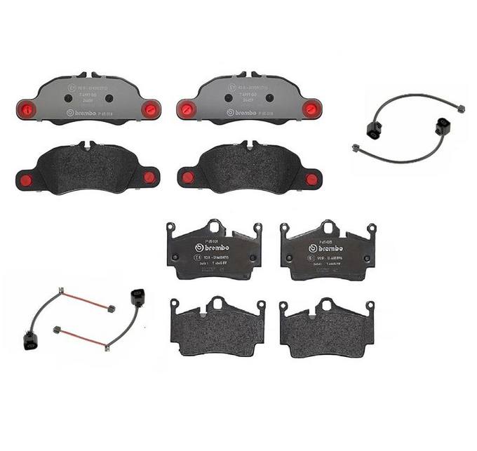 Brembo Brake Pads Kit –  Front and Rear (Low-Met)