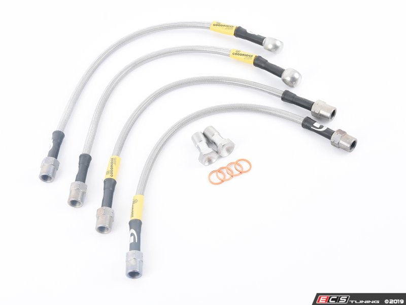 G-Stop Stainless Steel Brake Line Kit - Front & Rear