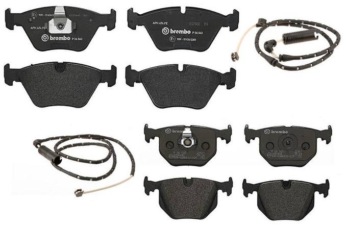 Brembo Brake Pads Kit –  Front and Rear (Low-Met)