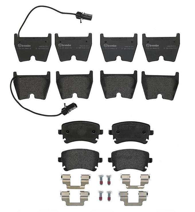 Brembo Brake Pads Kit –  Front and Rear (Low-Met)