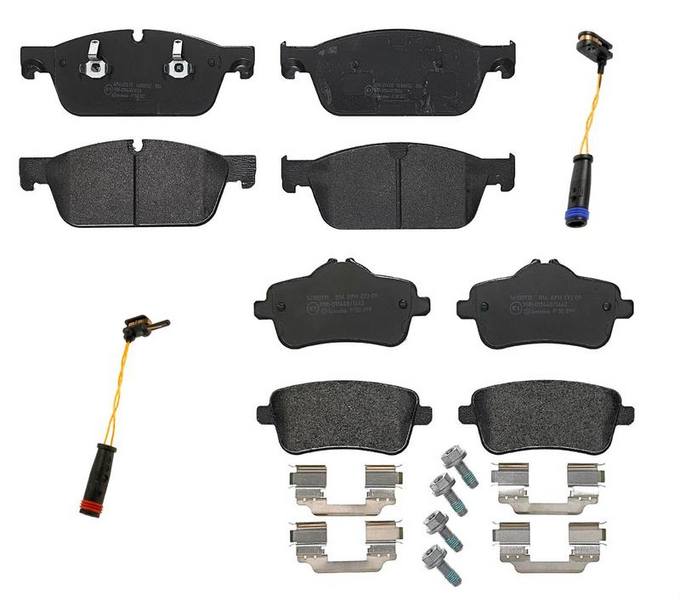 Brembo Brake Pads Kit –  Front and Rear (Low-Met)