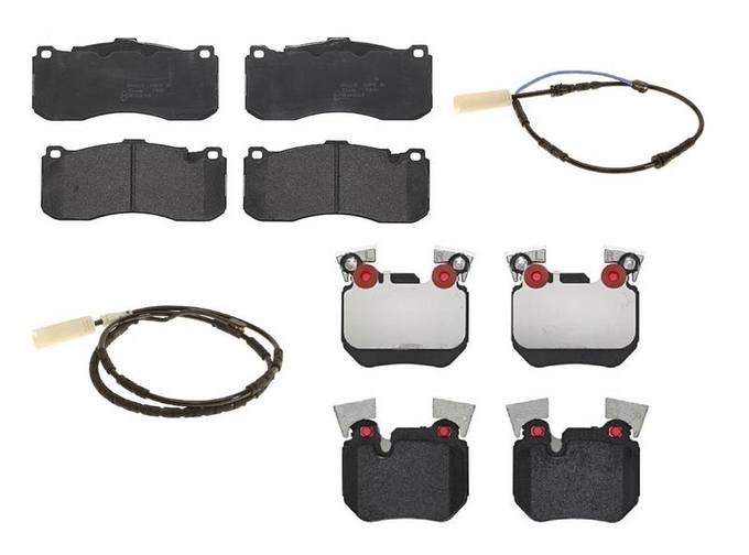 Brembo Brake Pads Kit –  Front and Rear (Low-Met)