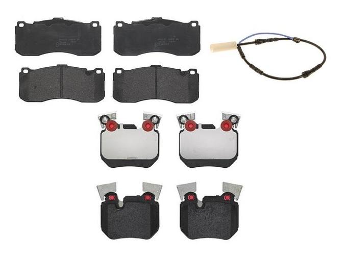 Brembo Brake Pads Kit –  Front and Rear (Low-Met)