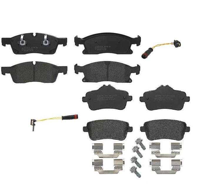 Brembo Brake Pads Kit –  Front and Rear (Low-Met)