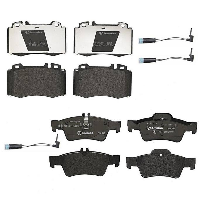 Brembo Brake Pads Kit –  Front and Rear (Low-Met)