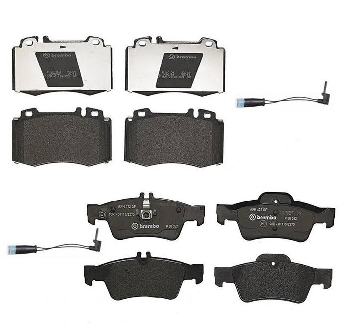 Brembo Brake Pads Kit –  Front and Rear (Low-Met)