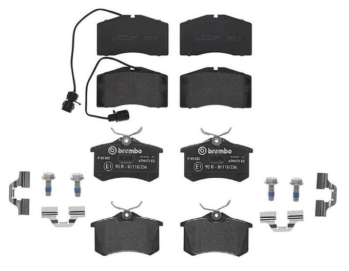 Audi Brembo Brake Kit – Pads Front and Rear (Low-Met) 8E0698451L – Brembo 1560456KIT