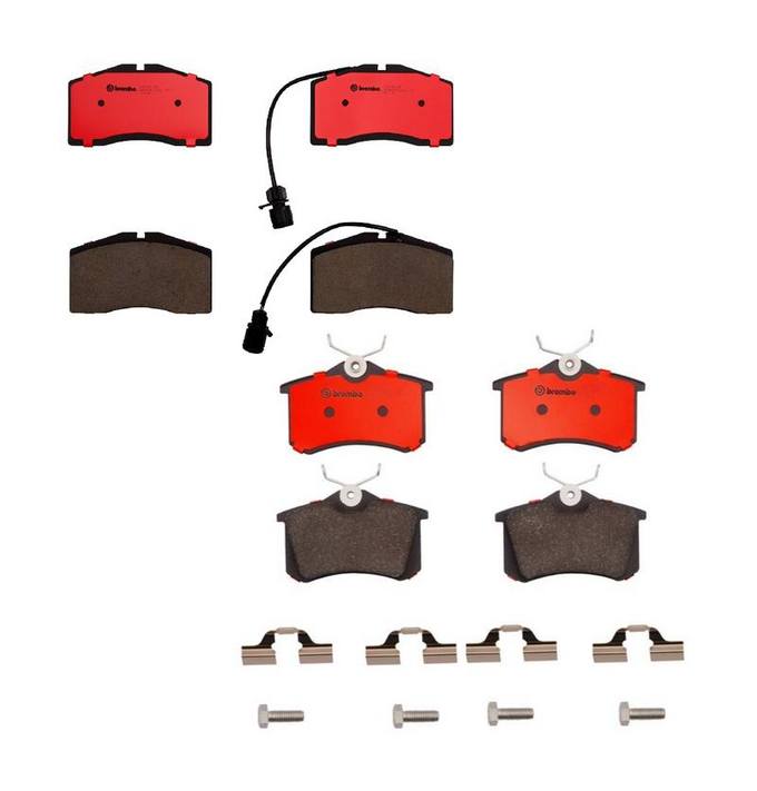 Audi Brembo Brake Kit – Pads Front and Rear (Ceramic) 4D0698151L – Brembo 1560475KIT