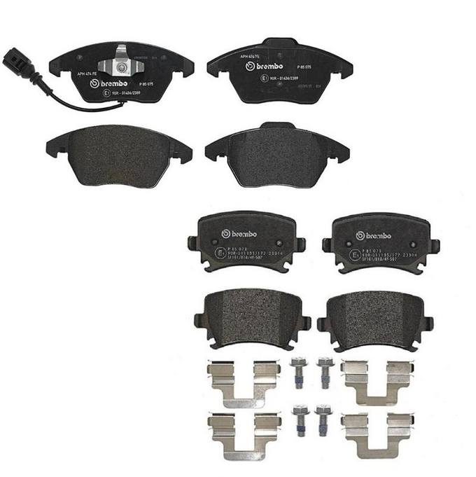 Brembo Brake Pads Kit –  Front and Rear (Low-Met)