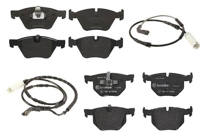 Brembo Brake Pads Kit –  Front and Rear (Low-Met)