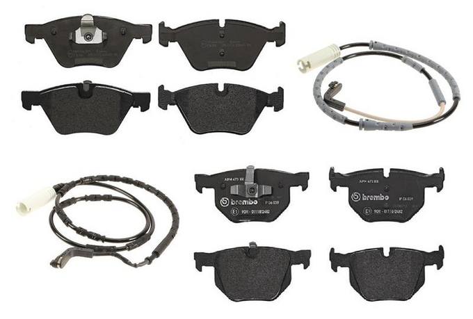 Brembo Brake Pads Kit –  Front and Rear (Low-Met)