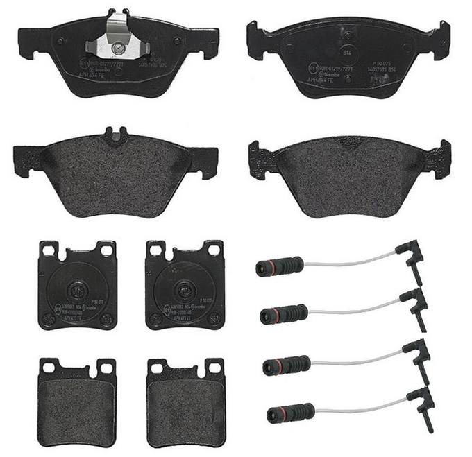 Brembo Brake Pads Kit –  Front and Rear (Low-Met)