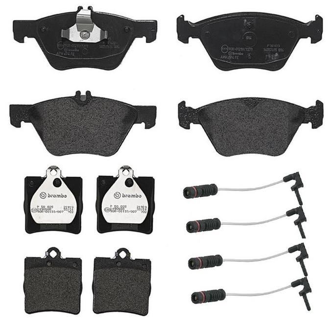 Brembo Brake Pads Kit –  Front and Rear (Low-Met)