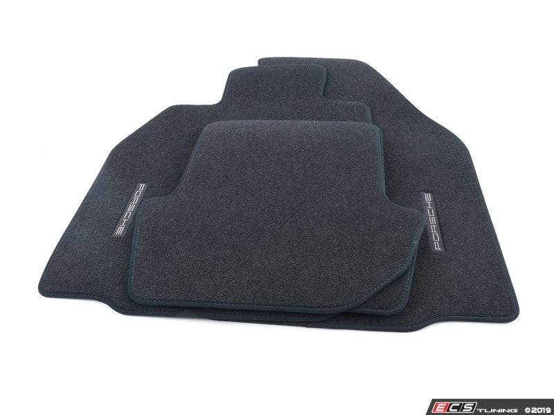 Set Of Floor Mats - Sea Blue