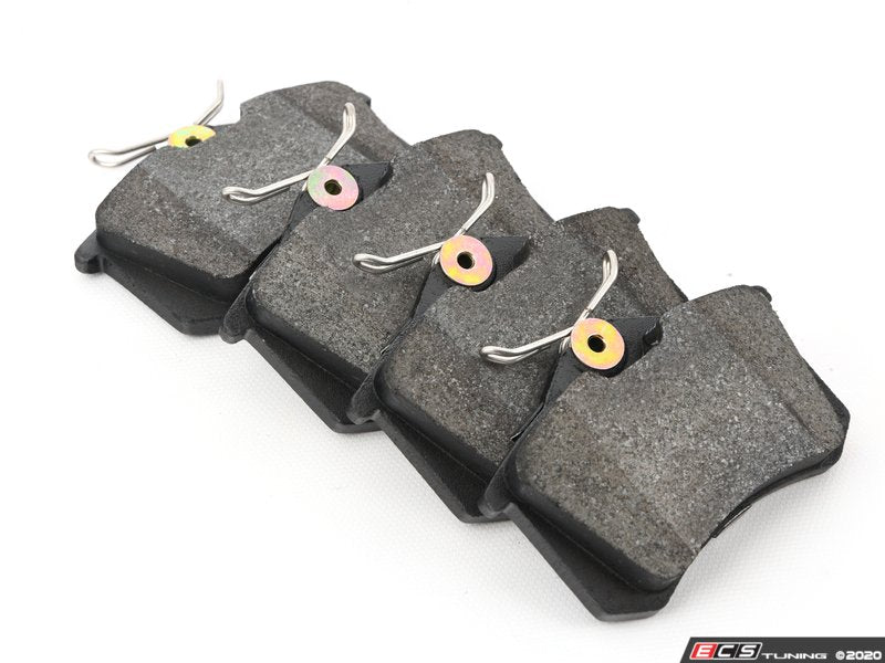 Premium Semi-Metallic Rear Brake Pad Set