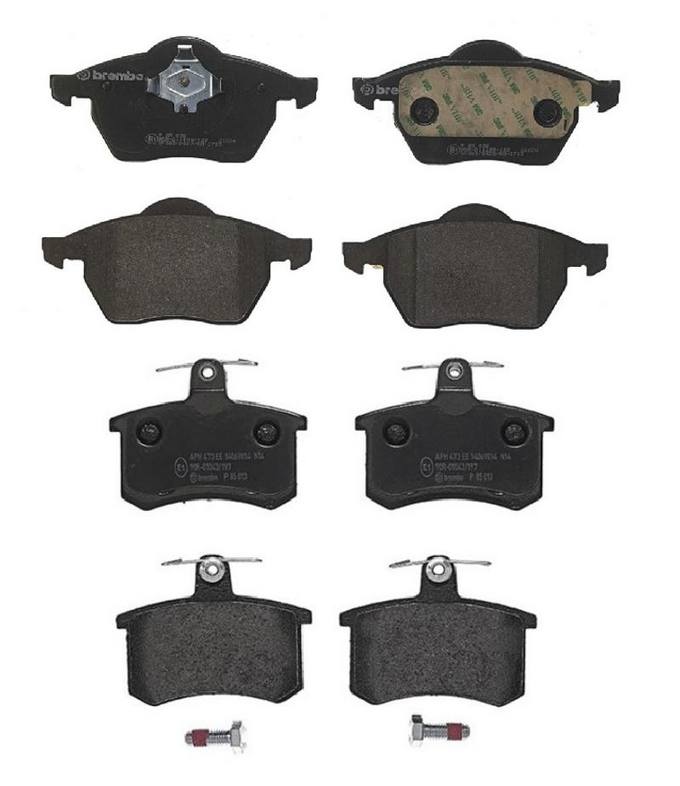 Audi Brembo Brake Kit – Pads Front and Rear (Low-Met) 8D0698151C – Brembo 1563421KIT