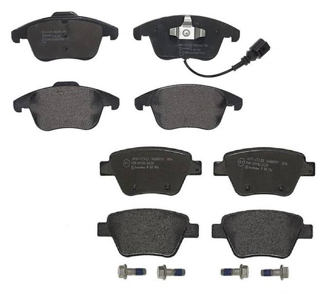 Brembo Brake Pads Kit –  Front and Rear (Low-Met)