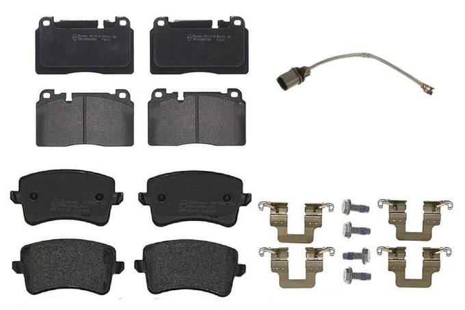 Brembo Brake Pads Kit –  Front and Rear (Low-Met)