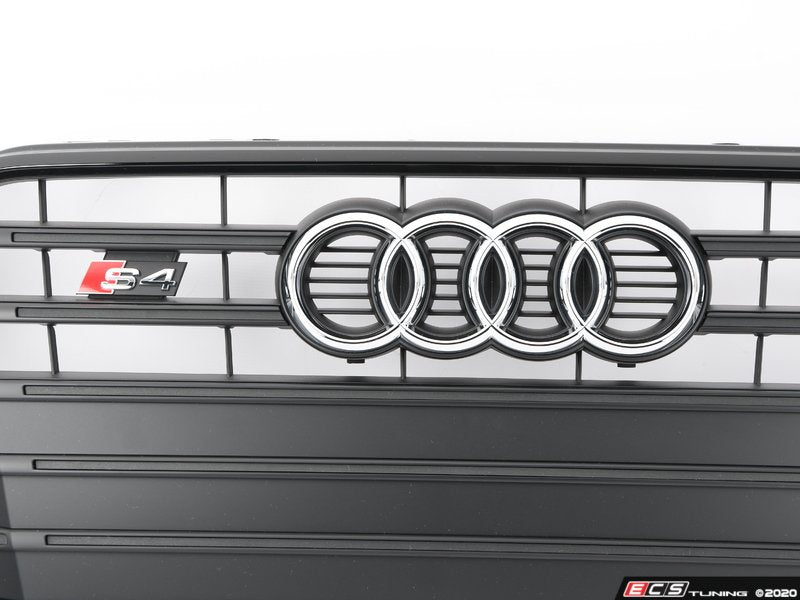 S4 Grille Assembly - Black With Chrome Trim