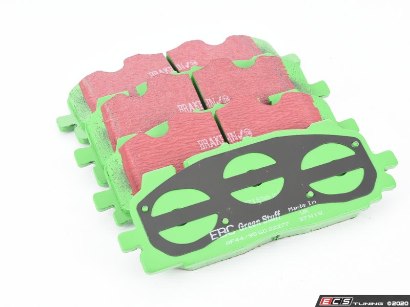 Front Greenstuff Performance Brake Pad Set