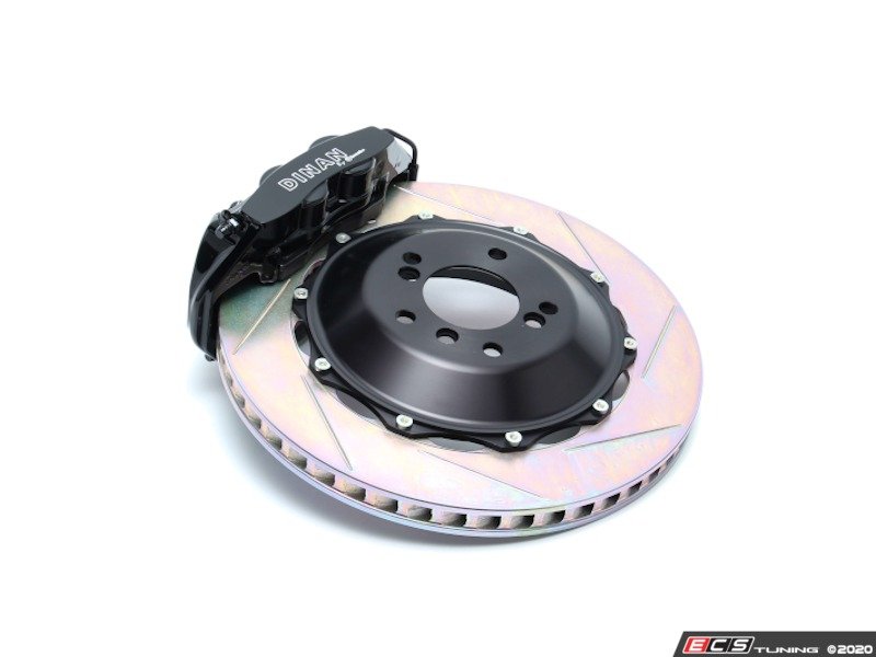 Dinan Front Big Brake Kit by Brembo - Black, Slotted