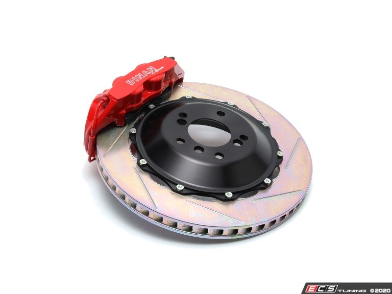 Dinan Front Big Brake Kit by Brembo - Red, Slotted