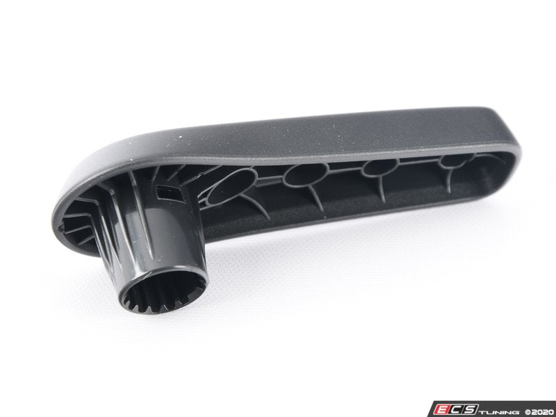 Front Seat Back Adjustment Handle - Titanium Black - Right